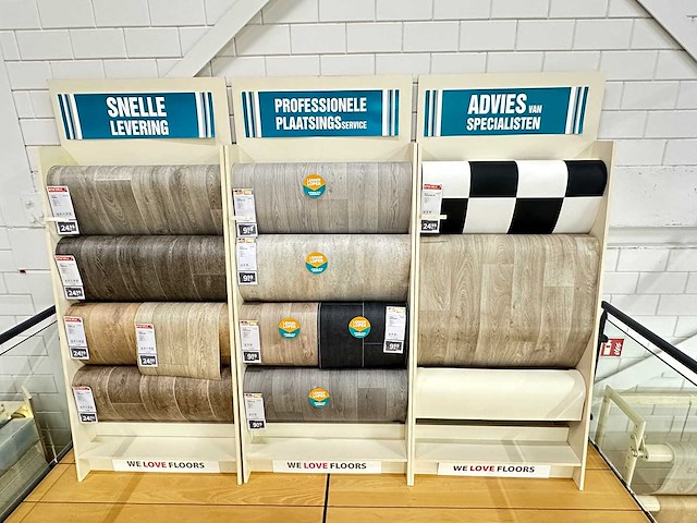 Wanddisplay (3x) - afbeelding 1 van  4