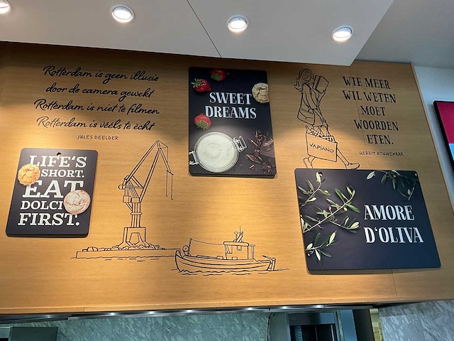 Wandecoratie "italy" (18x) - afbeelding 2 van  9