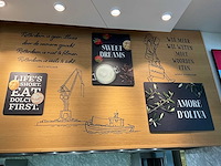 Wandecoratie "italy" (18x) - afbeelding 2 van  9