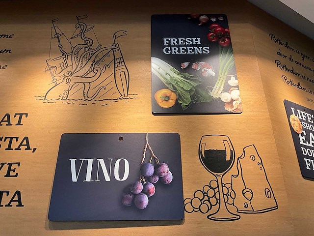 Wandecoratie "italy" (18x) - afbeelding 3 van  9