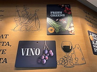 Wandecoratie "italy" (18x) - afbeelding 3 van  9