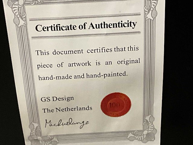 Wandecoratie van metaal - afbeelding 7 van  7