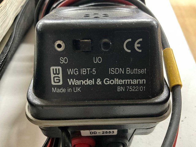 Wandel & goltermann ibt-5 isdn bra s/t tester - afbeelding 2 van  2
