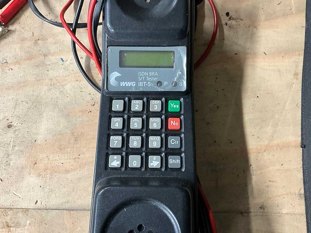 Wandel & goltermann ibt-5 isdn bra s/t tester - afbeelding 2 van  4
