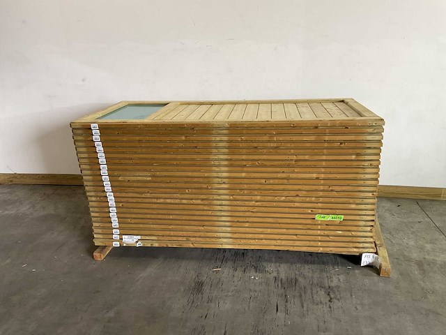 Wandelement klein raam 218x101x4,5 cm - afbeelding 2 van  6