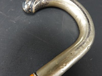 Wandelstok met alpacca zilveren handgreep - afbeelding 5 van  5