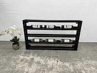 Wandgemonteerd wijnrek - afbeelding 2 van  7