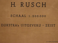 Wandkaart van nederland - 180x150cm - afbeelding 3 van  8