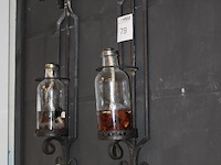 Wandkandelaars hoogte ca. 70 cm. - afbeelding 2 van  2