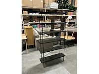 Wandkast 94x27xh172cm - afbeelding 2 van  3