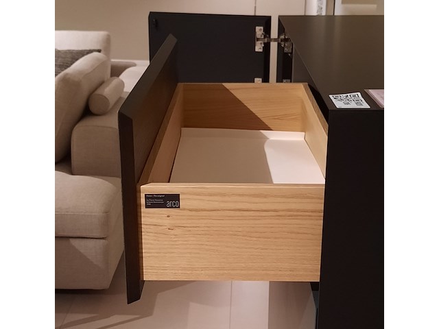 Wandkast arco, vision selected 1, deep brown - afbeelding 5 van  6