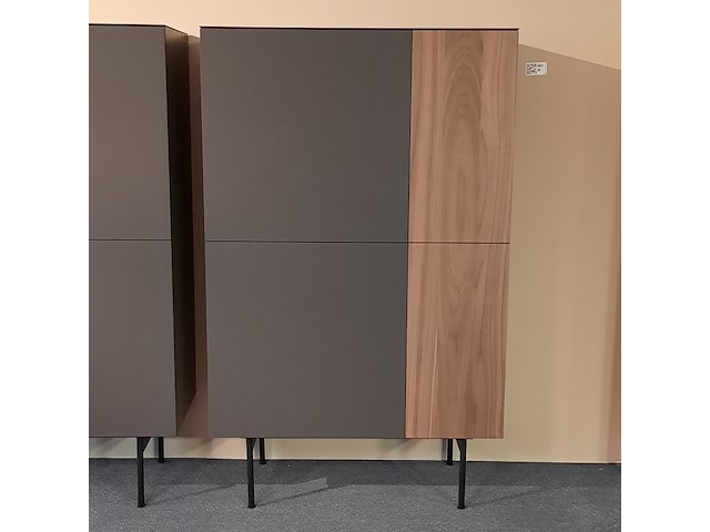 Wandkast coesel, capri, taupe/carbon - afbeelding 1 van  5