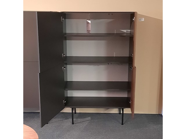 Wandkast coesel, capri, taupe/carbon - afbeelding 5 van  5