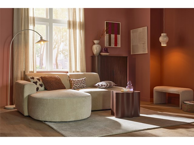 Wandkast fiep donkerbruin grenenhout hoog model - afbeelding 4 van  4