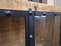 Wandkast, mangohout - afbeelding 4 van  5