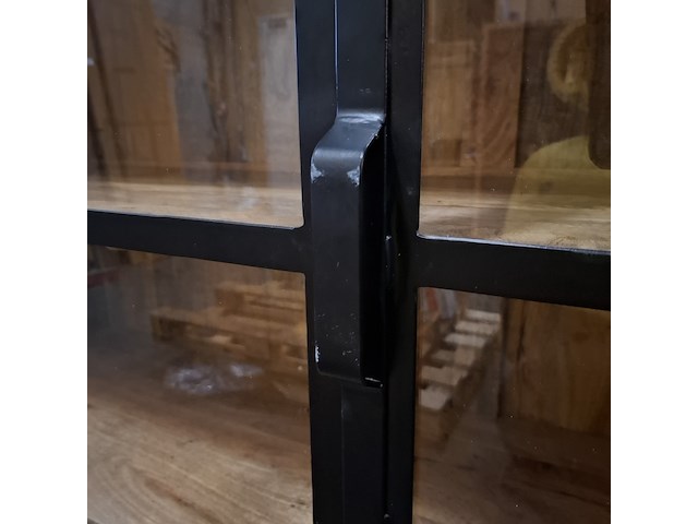 Wandkast, mangohout - afbeelding 3 van  12