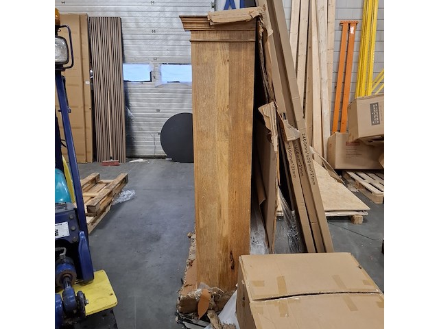 Wandkast, mangohout - afbeelding 10 van  12