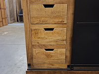 Wandkast, mangohout - afbeelding 5 van  10