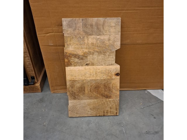 Wandkast, mangohout - afbeelding 7 van  10