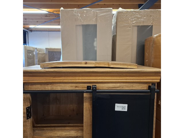 Wandkast, mangohout - afbeelding 8 van  10