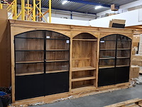 Wandkast, mangohout - afbeelding 1 van  9