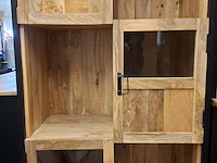 Wandkast, mangohout - afbeelding 4 van  7