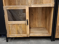 Wandkast, mangohout - afbeelding 5 van  7