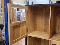 Wandkast, mangohout - afbeelding 7 van  7