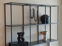 Wandkast meridiani, hardy, zwart - afbeelding 1 van  5