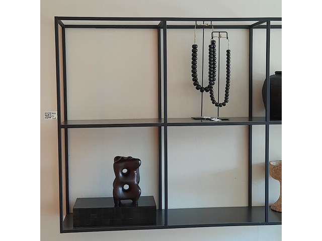 Wandkast meridiani, hardy, zwart - afbeelding 3 van  5