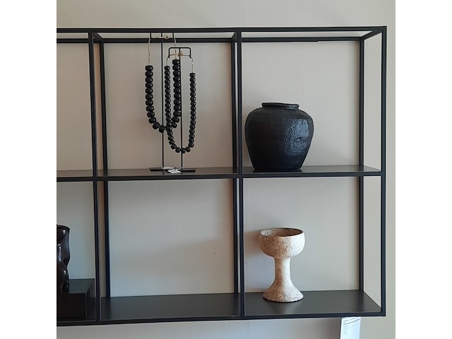Wandkast meridiani, hardy, zwart - afbeelding 4 van  5