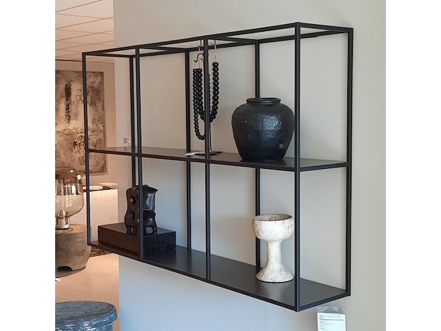 Wandkast meridiani, hardy, zwart - afbeelding 5 van  5