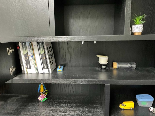 Wandkast met inhoud (2x) - afbeelding 7 van  12