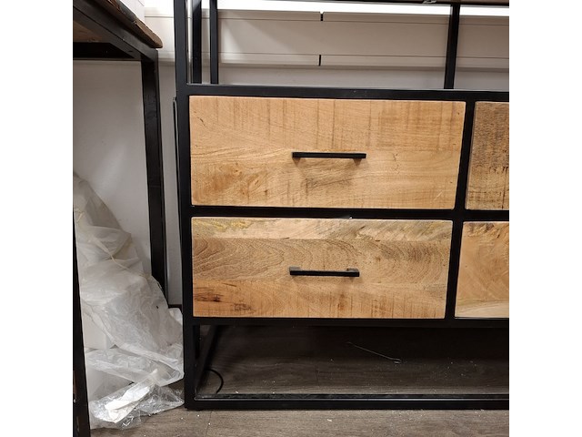 Wandkast met lades - afbeelding 4 van  6