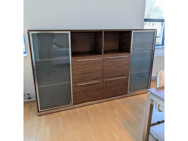 Wandkast met televisiekast - afbeelding 1 van  12