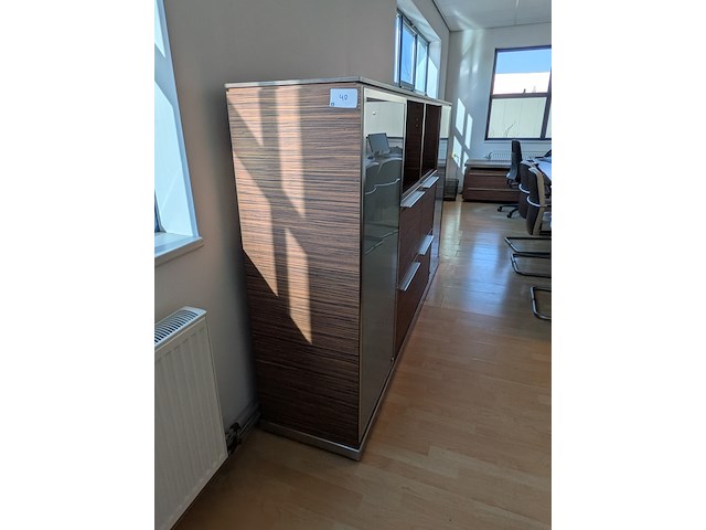 Wandkast met televisiekast - afbeelding 6 van  12