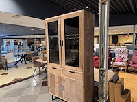 Wandkast, naturel/bruin - afbeelding 2 van  7