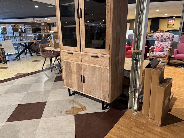 Wandkast, naturel/bruin - afbeelding 3 van  7