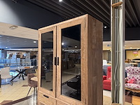 Wandkast, naturel/bruin - afbeelding 4 van  7