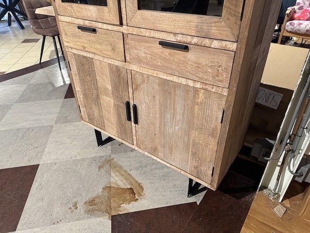 Wandkast, naturel/bruin - afbeelding 7 van  7