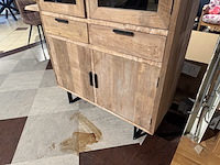 Wandkast, naturel/bruin - afbeelding 7 van  7