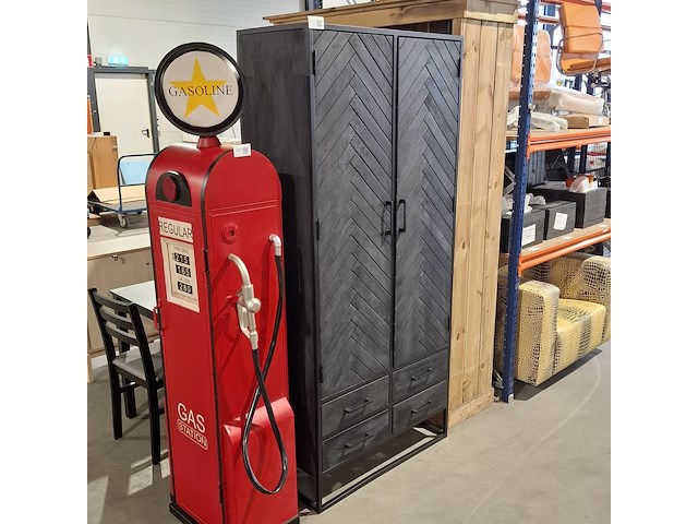 Wandkast, starfurn, new york, zwart, 2024 - afbeelding 2 van  5