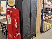 Wandkast, starfurn, new york, zwart, 2024 - afbeelding 2 van  5