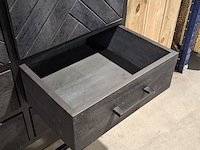 Wandkast, starfurn, new york, zwart, 2024 - afbeelding 4 van  5