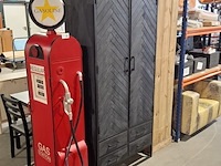 Wandkast, starfurn, new york, zwart, 2024 - afbeelding 2 van  5