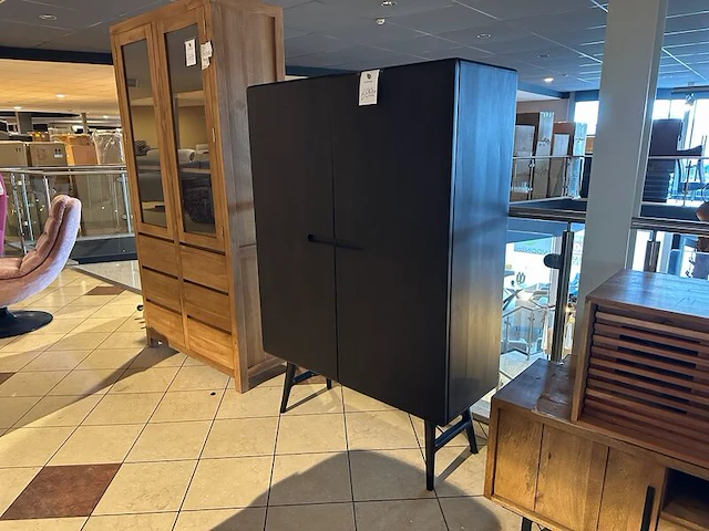 Wandkast tower, zwart - afbeelding 3 van  6