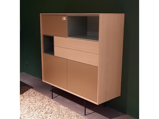 Wandkast treku, aura, camel/olive - afbeelding 1 van  8