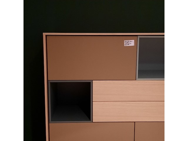 Wandkast treku, aura, camel/olive - afbeelding 3 van  8
