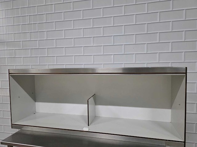 Wandkast trespa/rvs - afbeelding 3 van  4