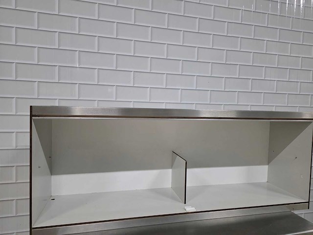 Wandkast trespa/rvs - afbeelding 4 van  4